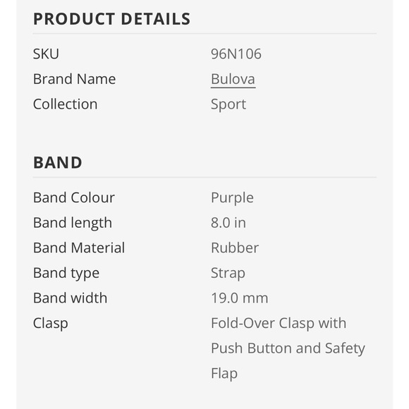 Bulova Sport Japanese Quartz (Battery-Powered) Silver Dial Men's Watch - Picture 4 of 6